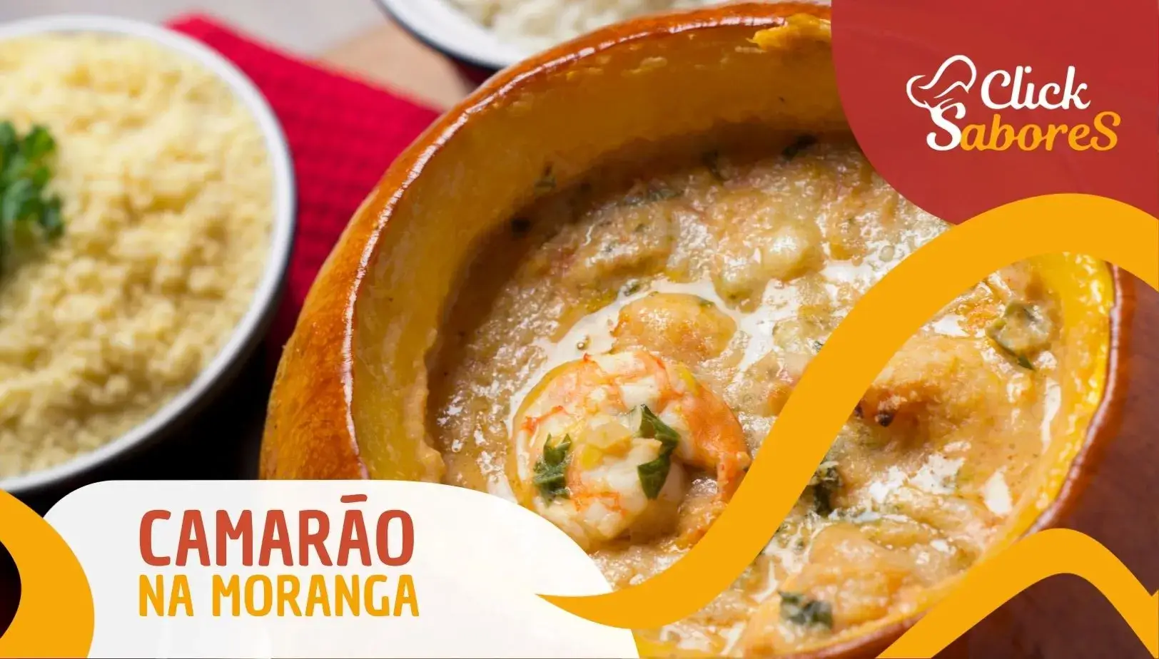 Receita de Camarão na Moranga