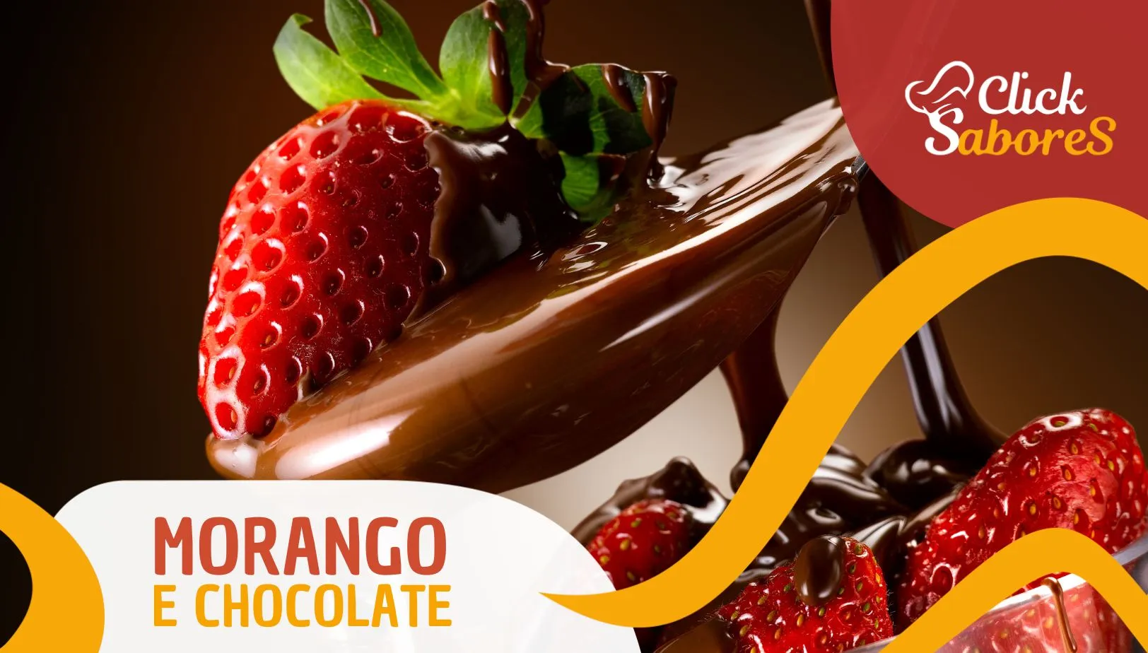 Receita de Morango e Chocolate