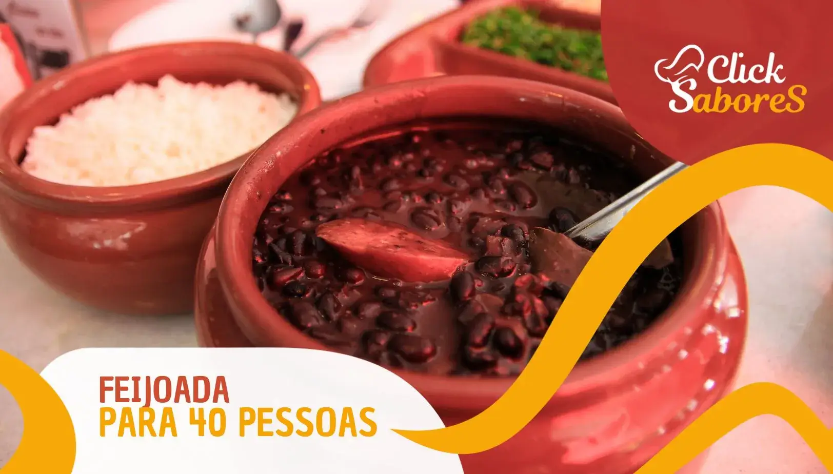 Receita de Feijoada para 40 pessoas