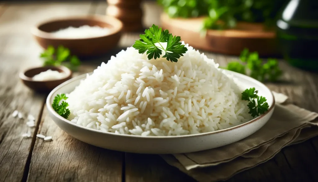 Receita de arroz branco para feijoada