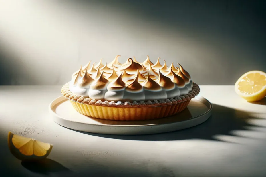 Receita de Torta de Limão com Merengue