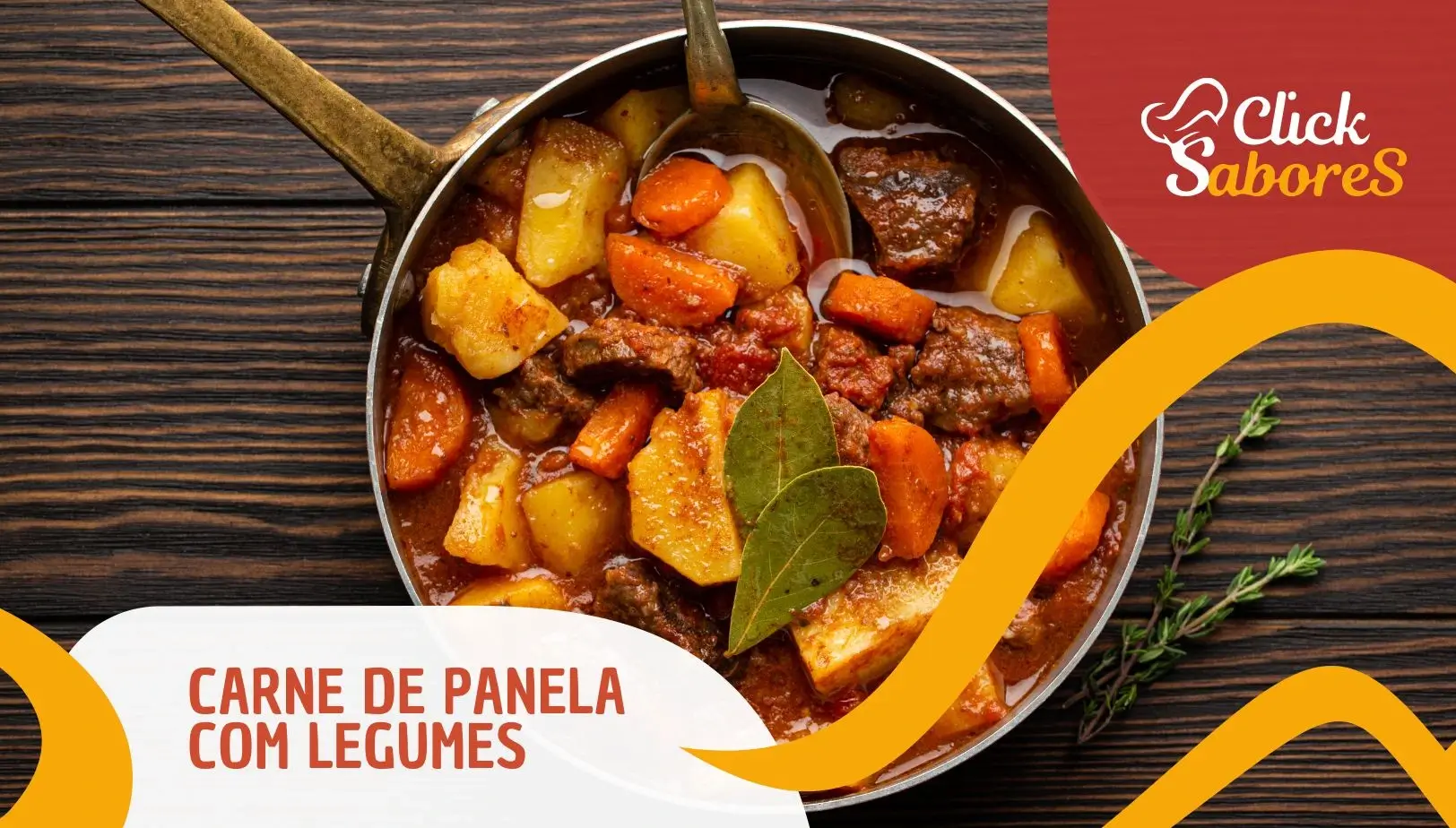 Carne de Panela com Legumes