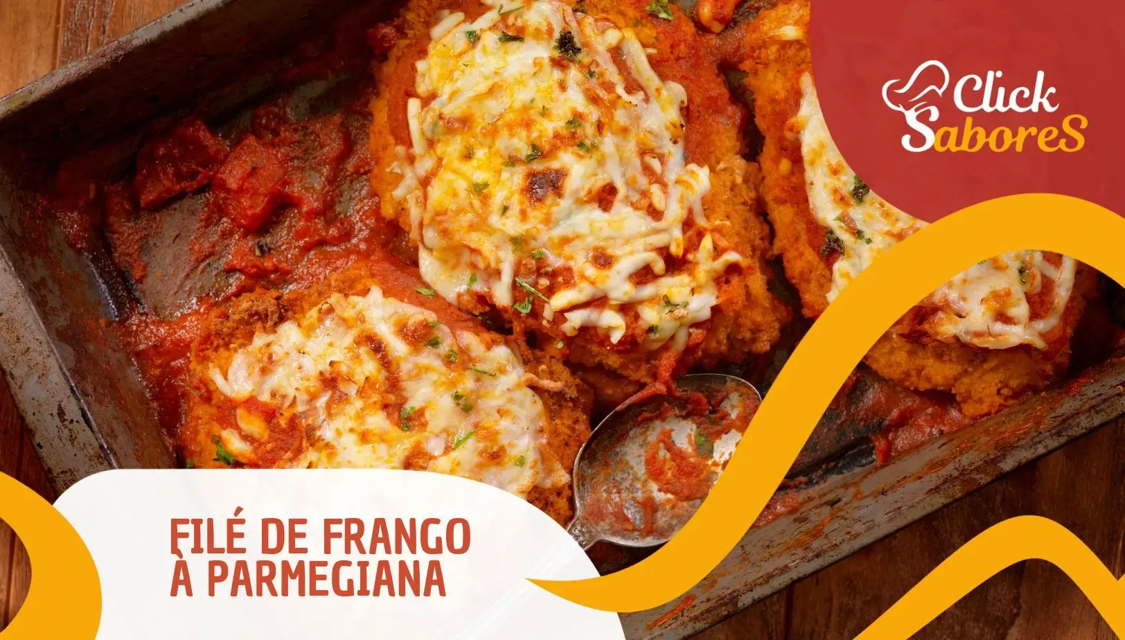 Filé de Frango à Parmegiana