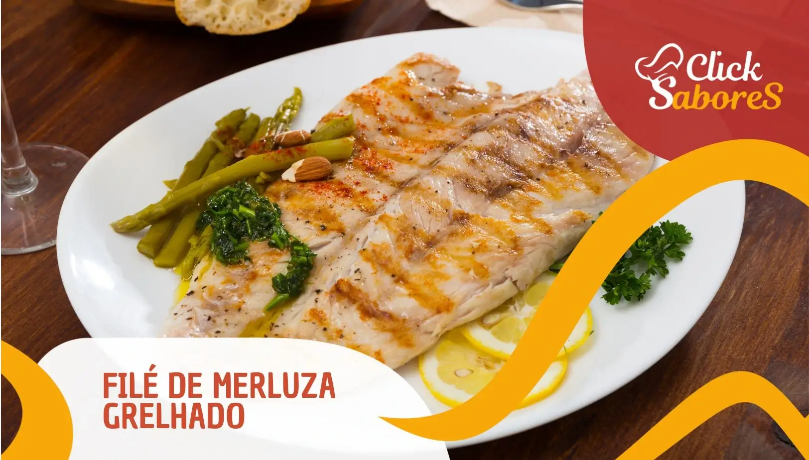 Filé de Merluza Grelhado