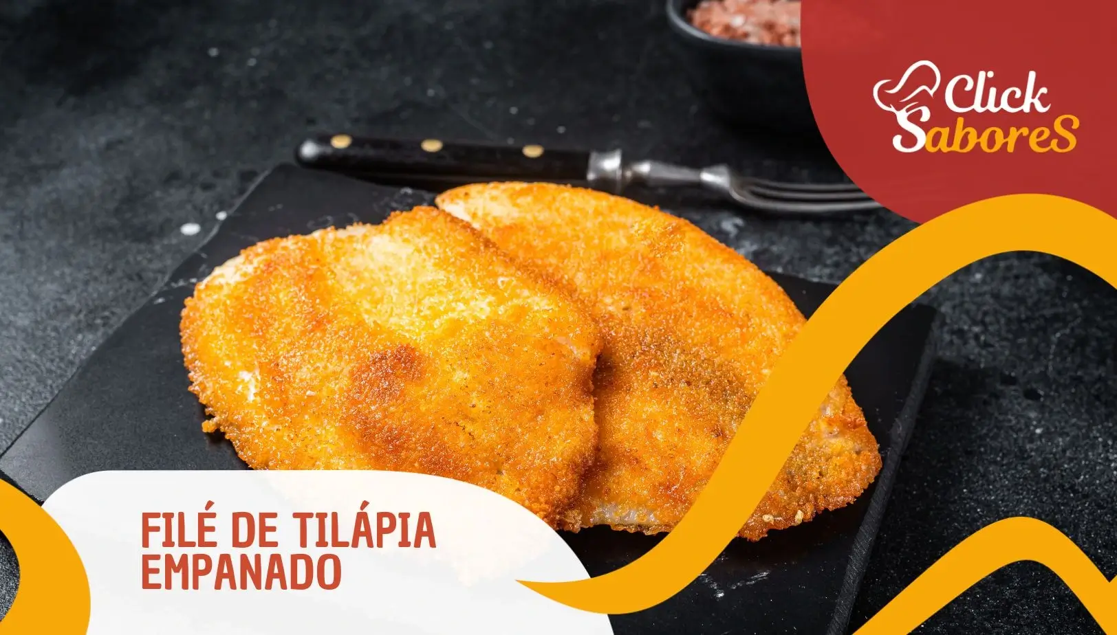 Filé de Tilápia Empanado