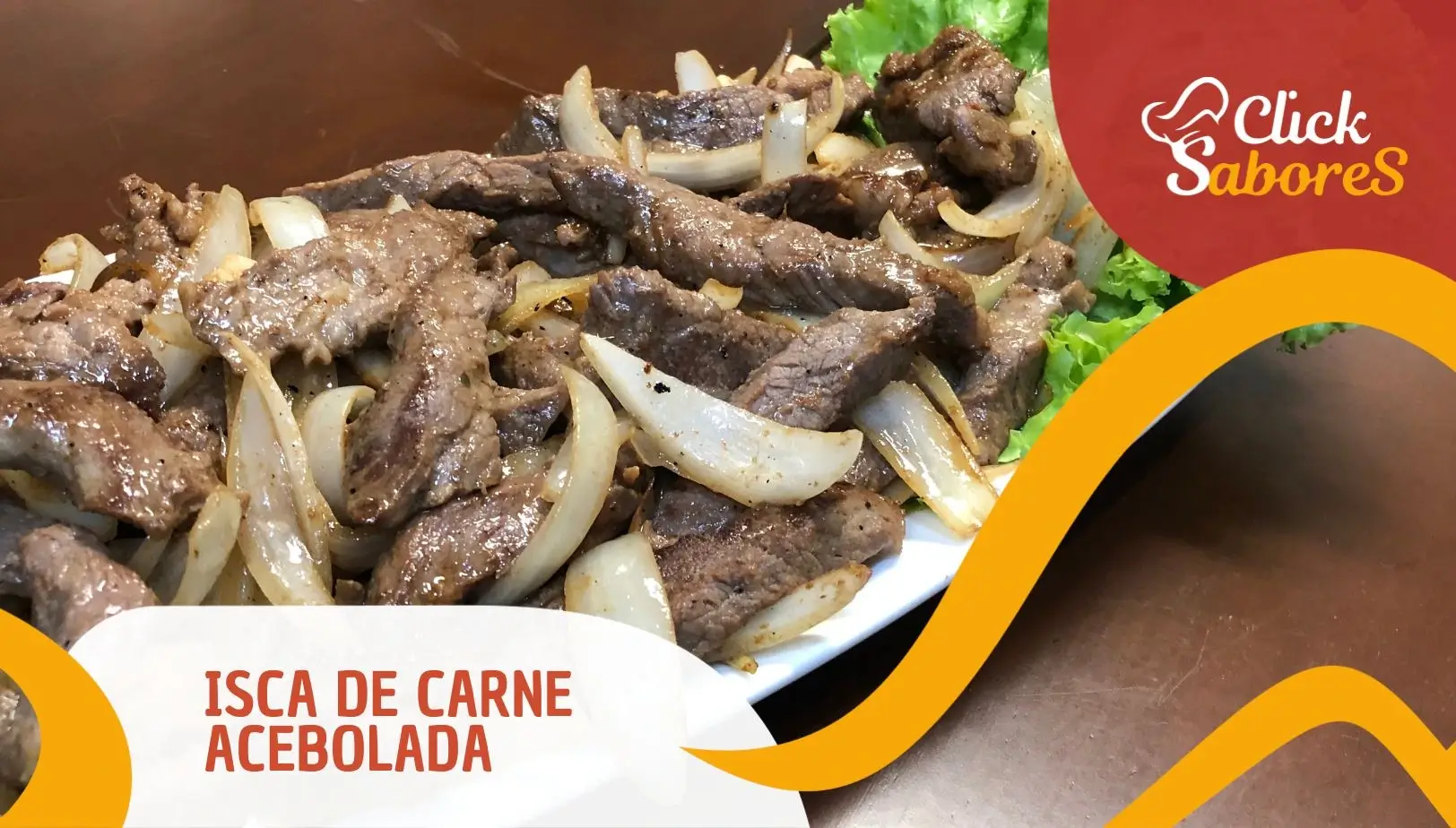 Isca de Carne Acebolada