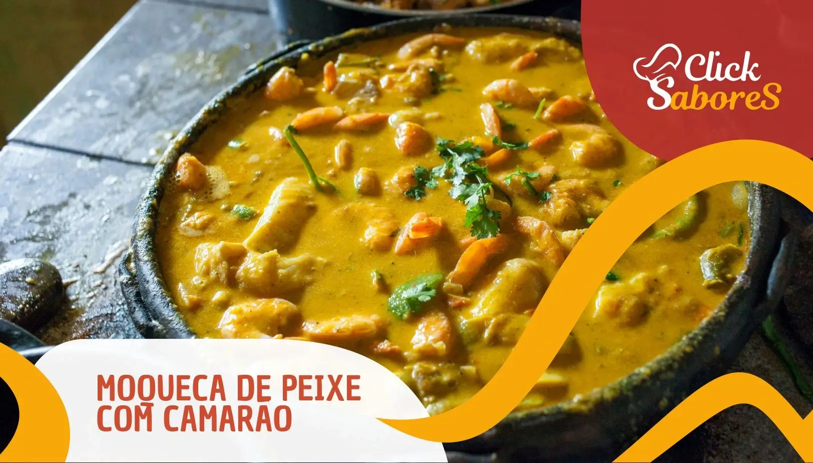 Moqueca de Peixe com Camarão