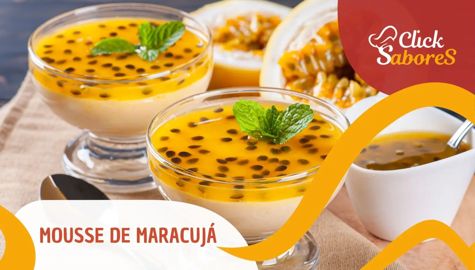 Mousse de Maracujá