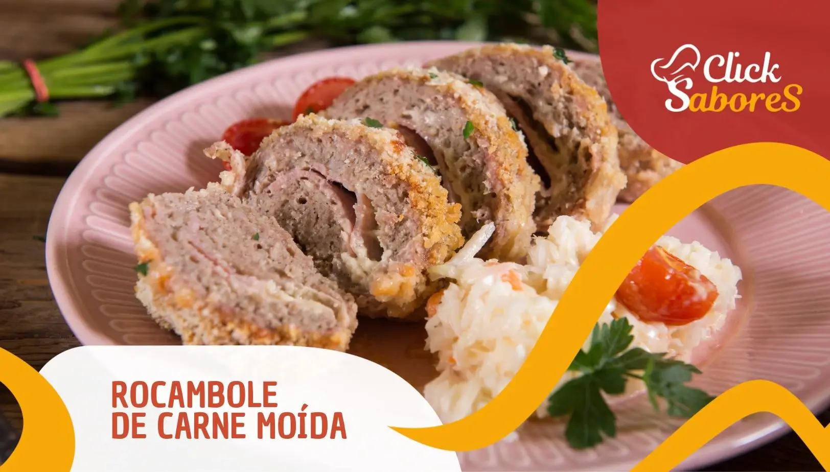 Rocambole de Carne Moída