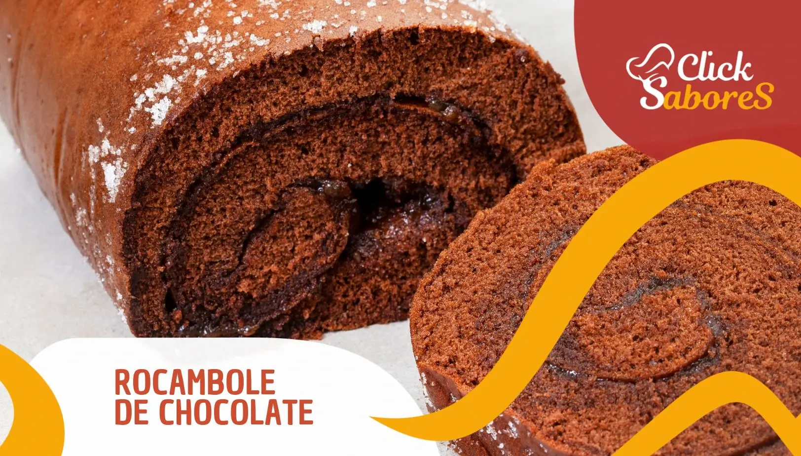 Rocambole de Chocolate