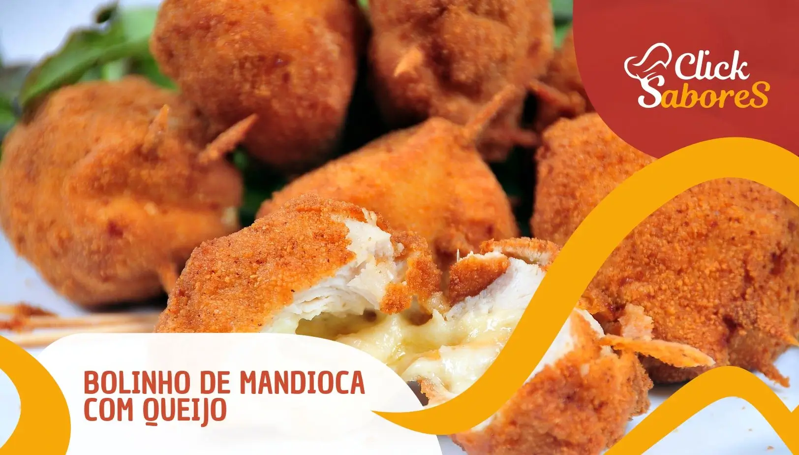 Bolinho de Mandioca com Queijo