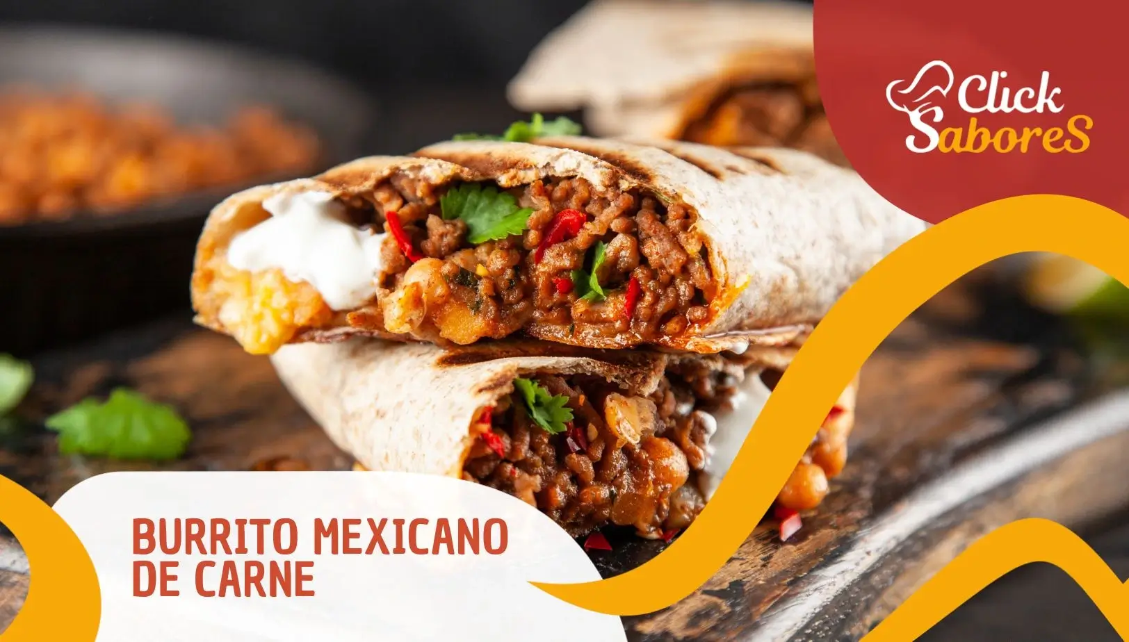 Burrito Mexicano de Carne
