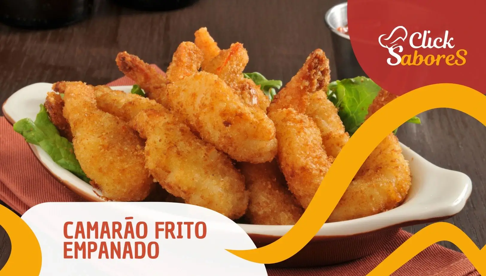 Camarão Frito Empanado