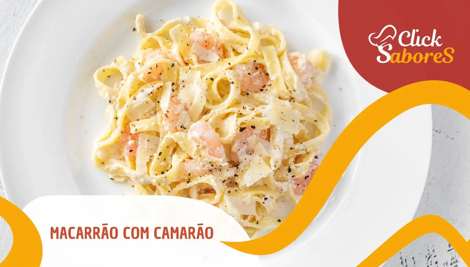 Macarrão com Camarão