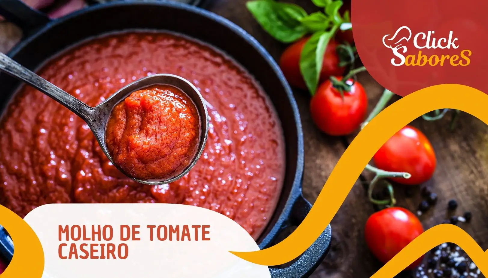 Molho de Tomate Caseiro
