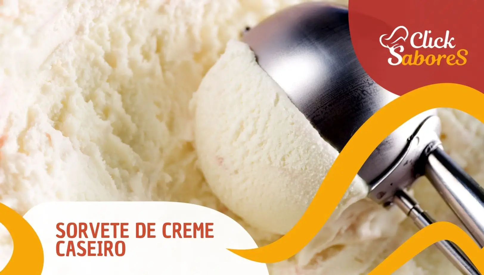 Sorvete de Creme Caseiro