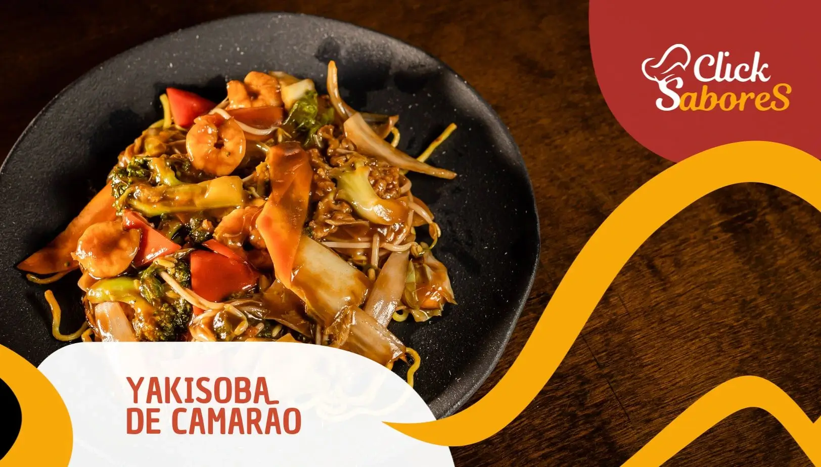 Yakisoba de Camarão