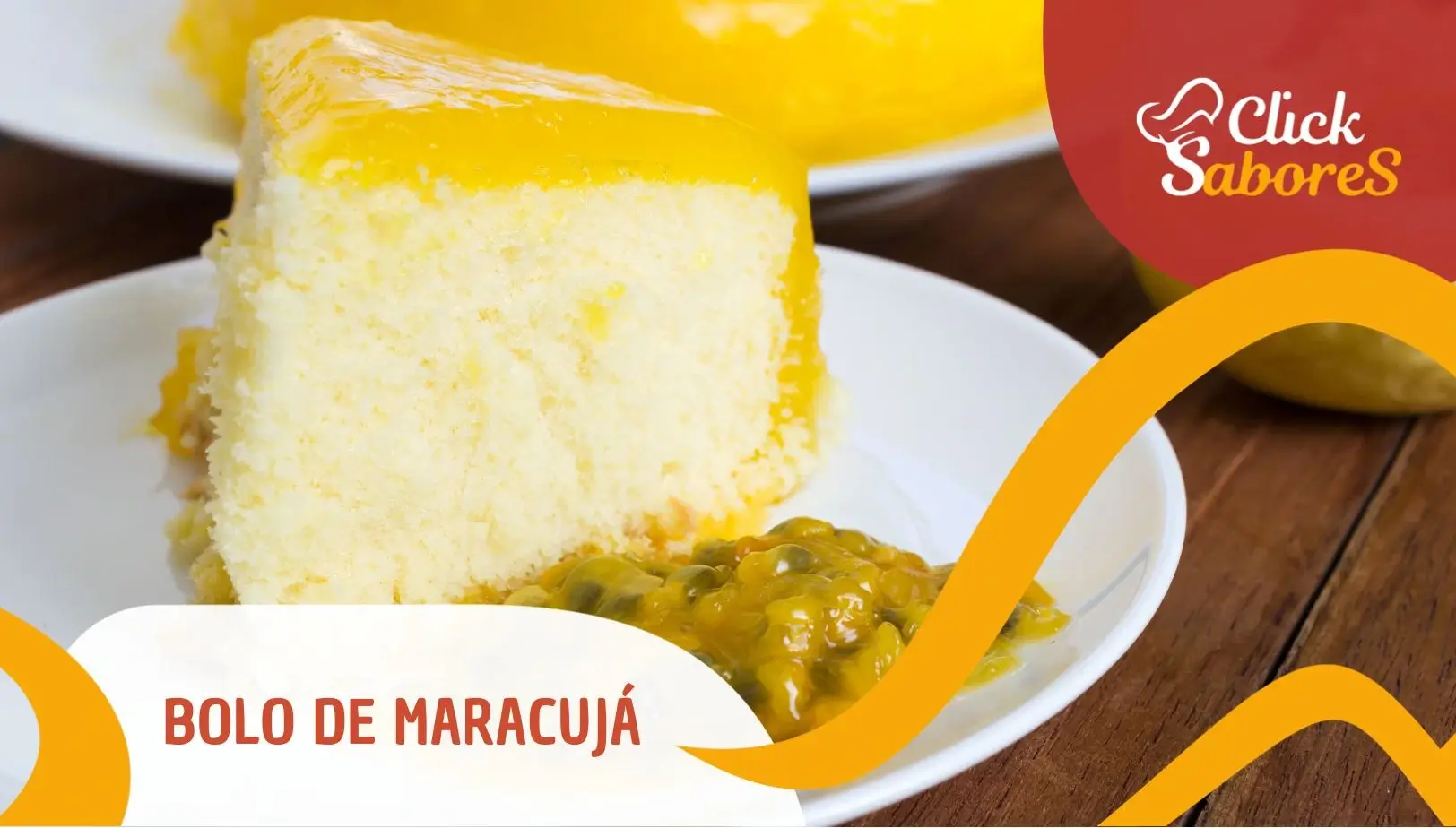 Bolo de Maracujá