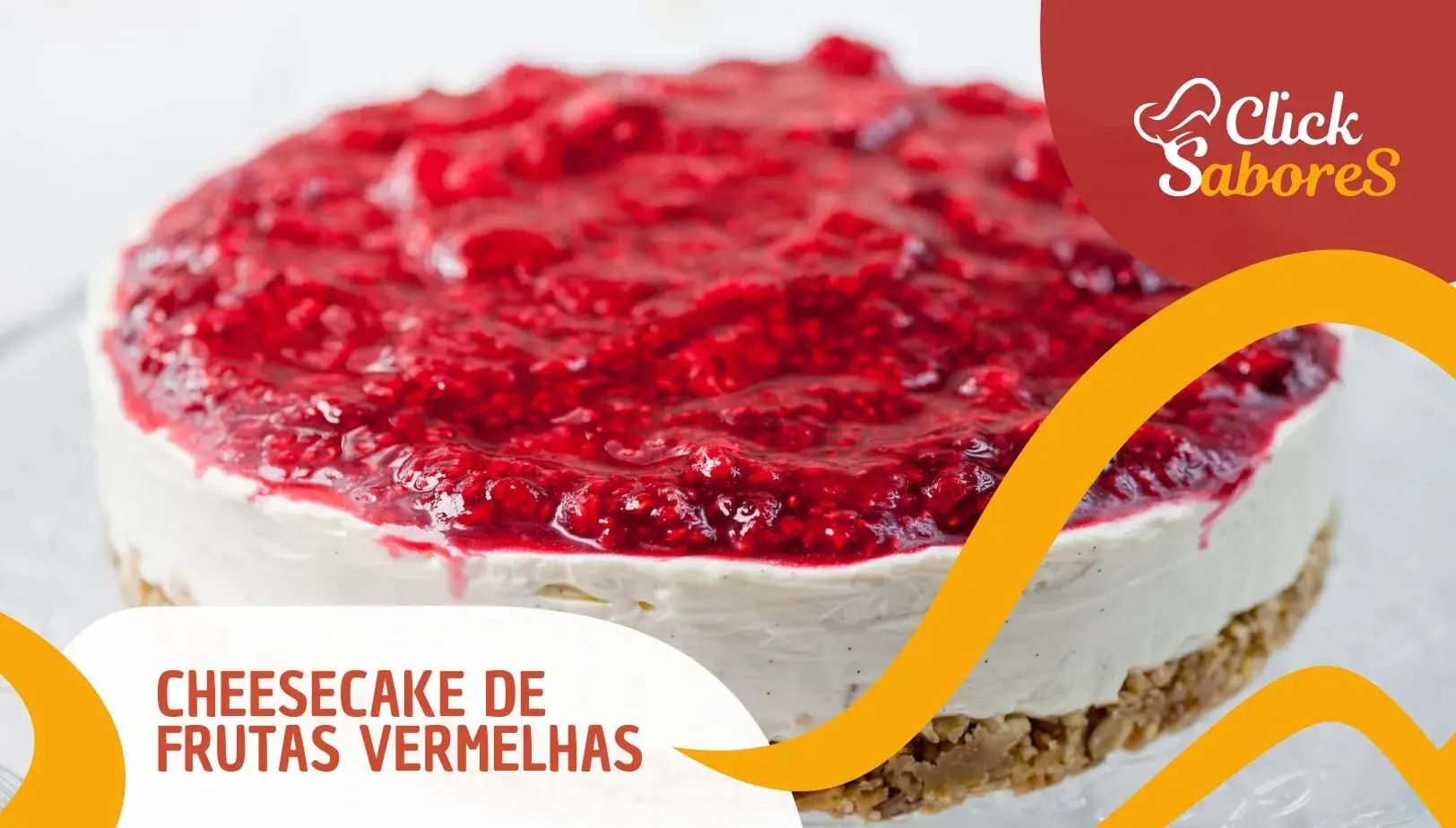 Cheesecake de Frutas Vermelhas