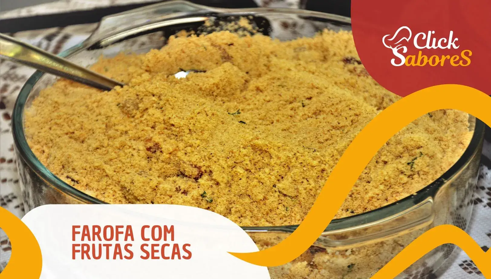 Farofa com Frutas Secas