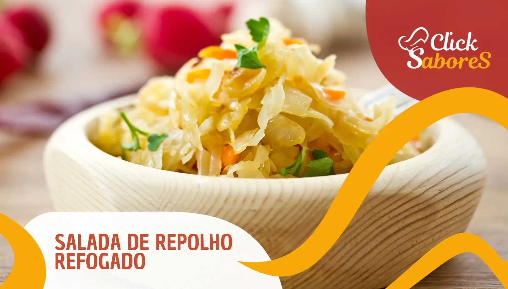 Salada de Repolho Refogado