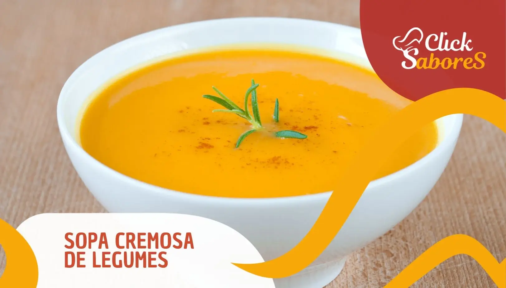 Sopa Cremosa de Legumes