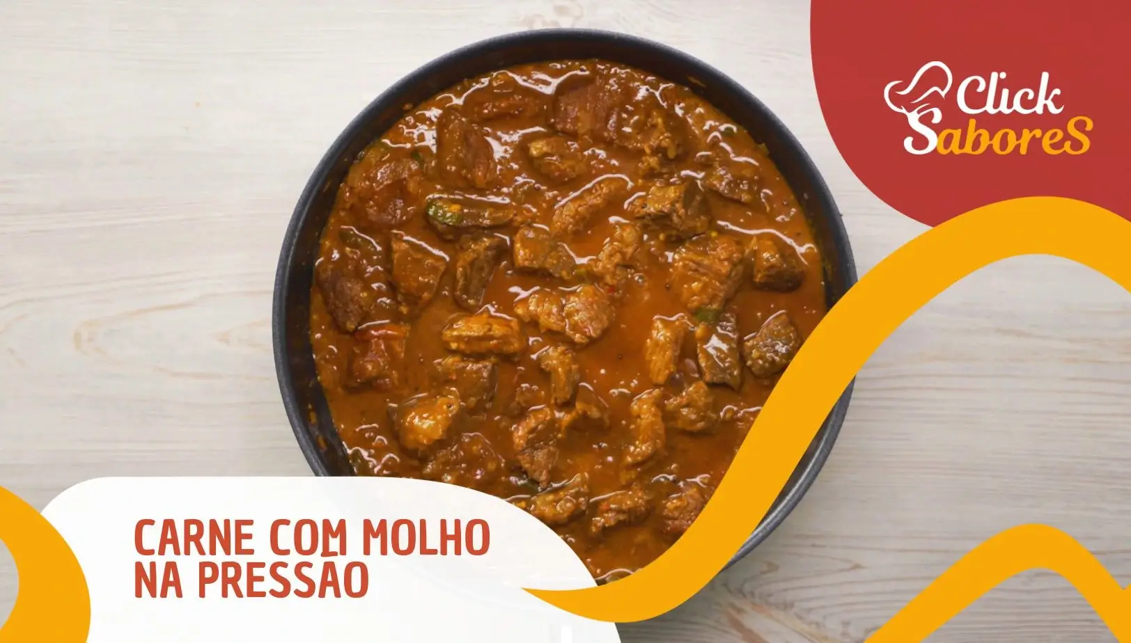 Carne com Molho na Pressão