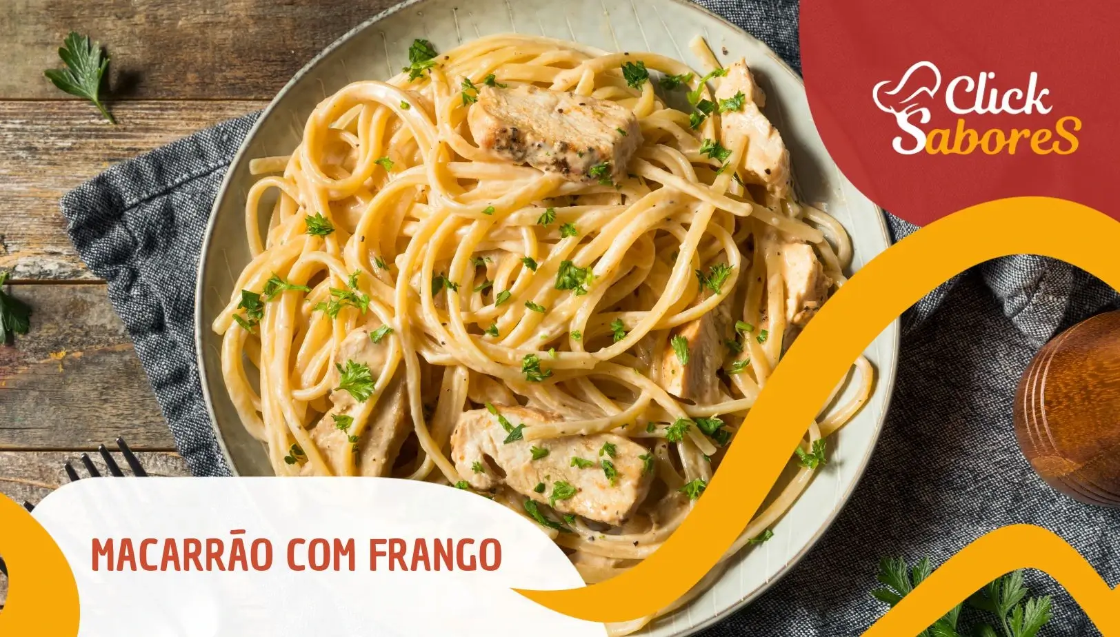 Macarrão com Frango