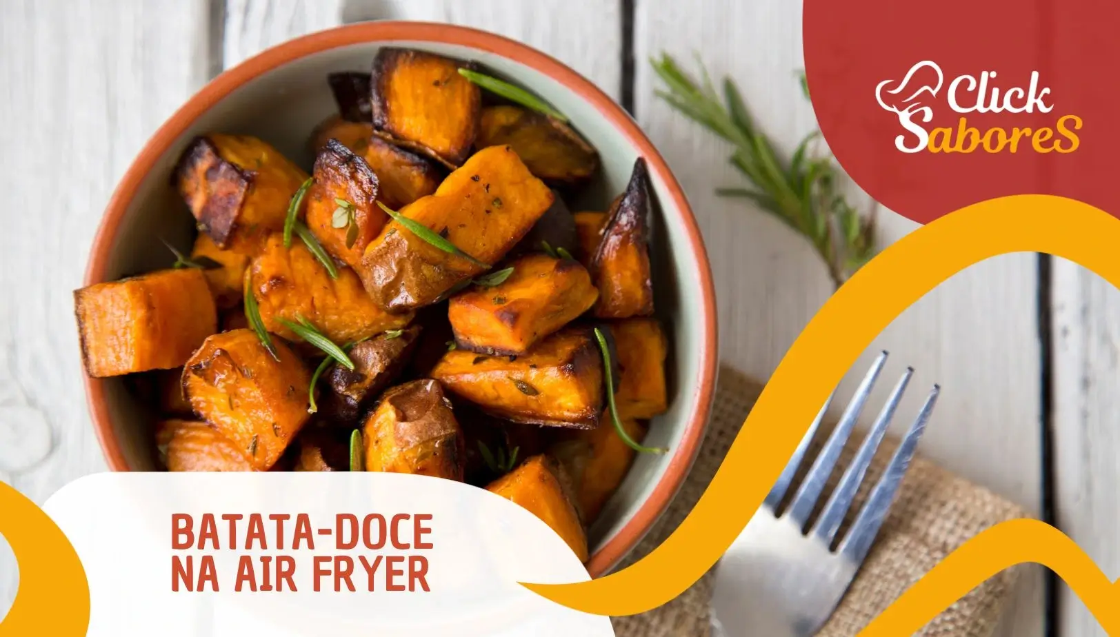 Batata-Doce na Air Fryer
