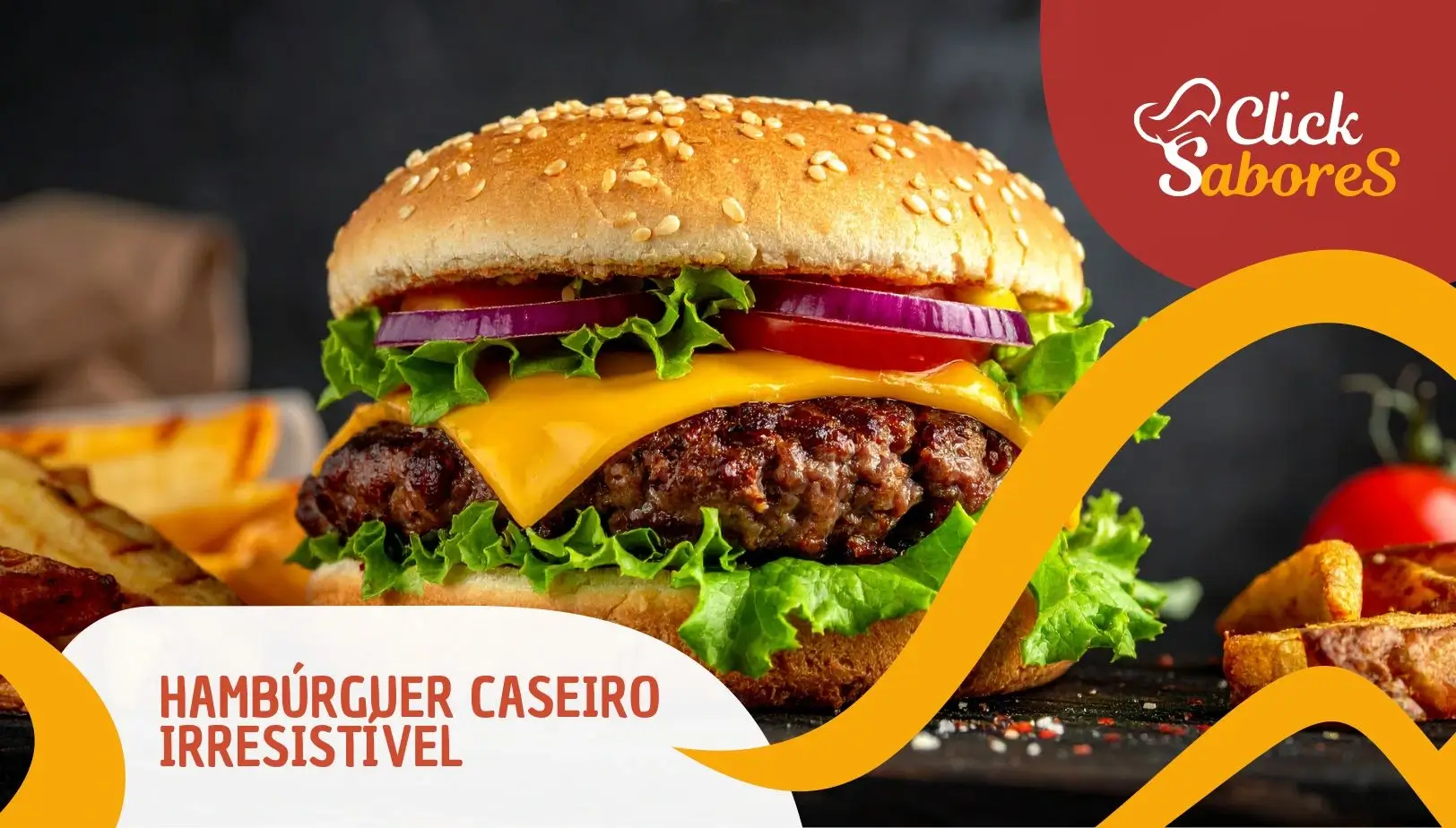 Hambúrguer Caseiro Irresistível