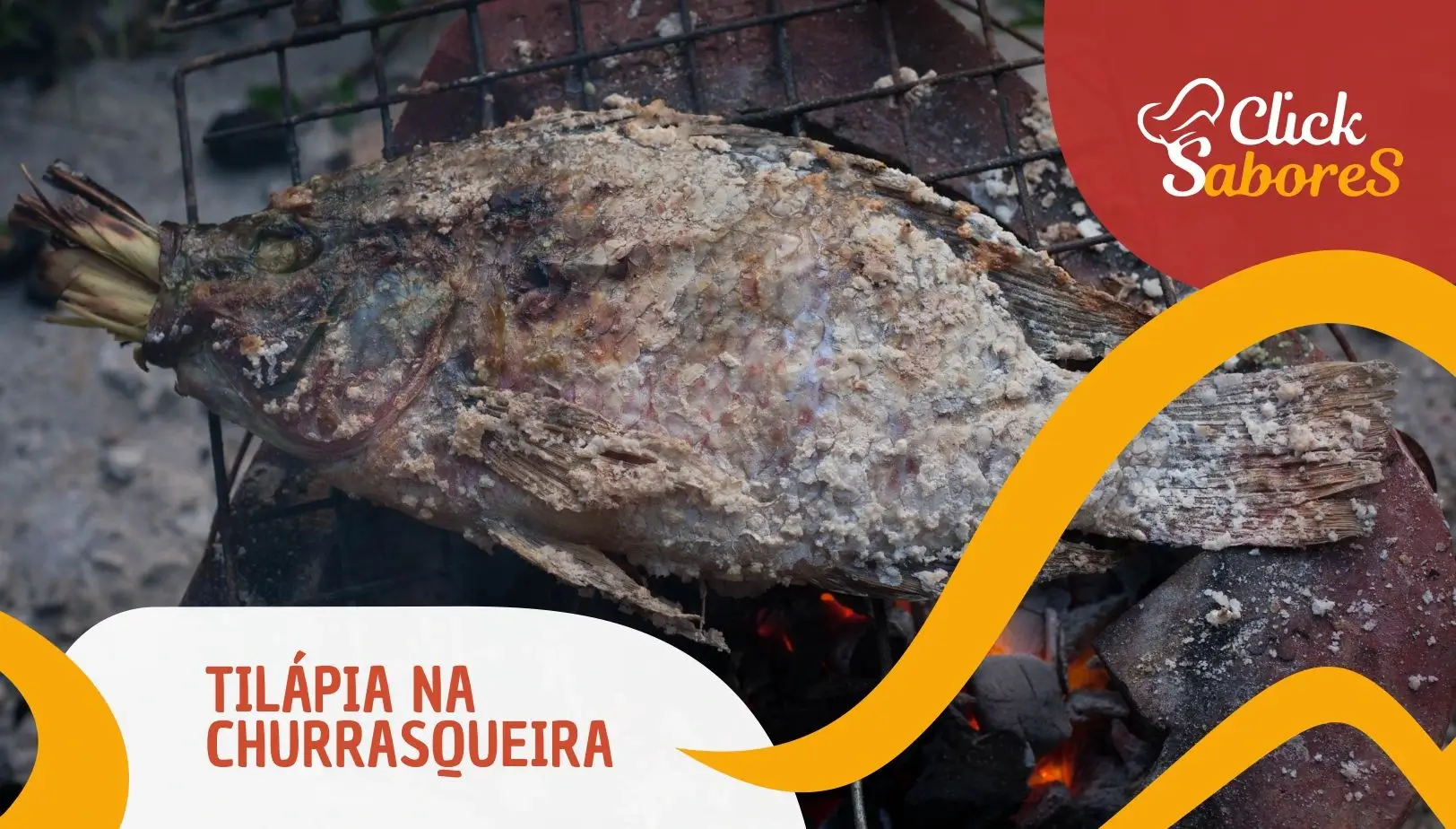 Tilápia na Churrasqueira