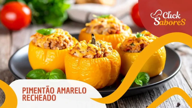 Pimentão Amarelo Recheado