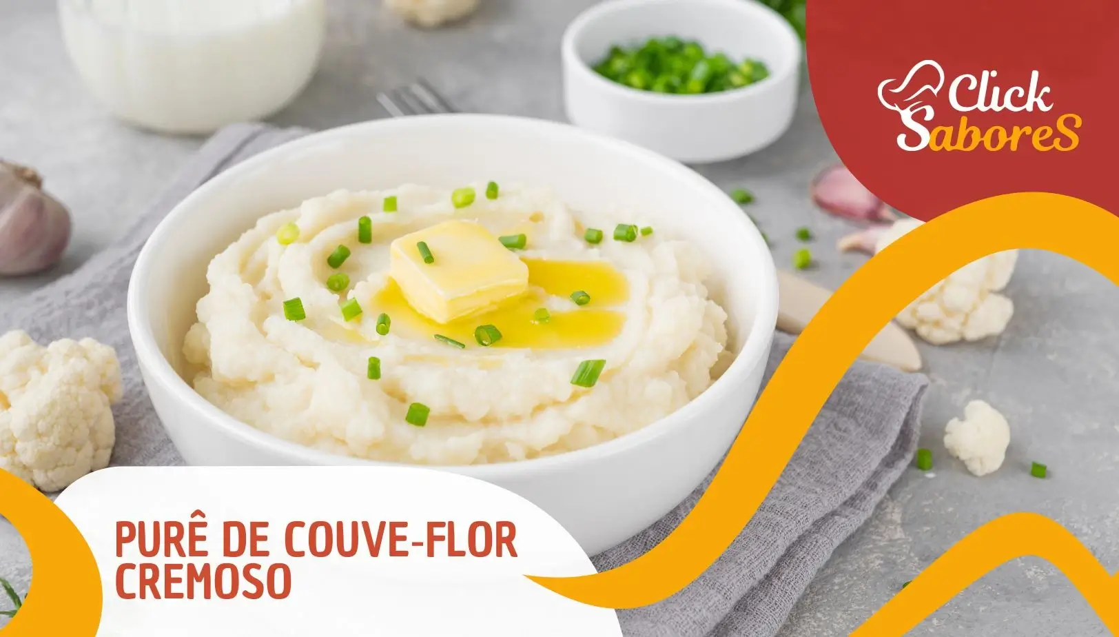 Purê de Couve‑Flor Cremoso