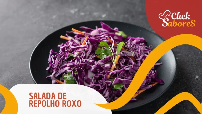 Salada de Repolho Roxo