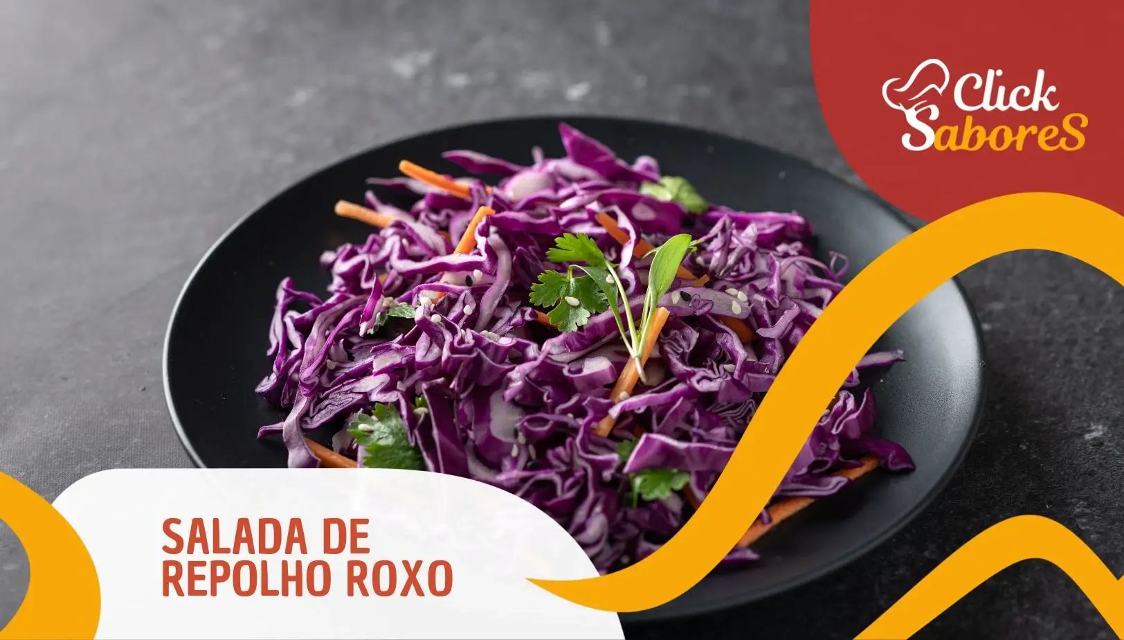 Salada de Repolho Roxo