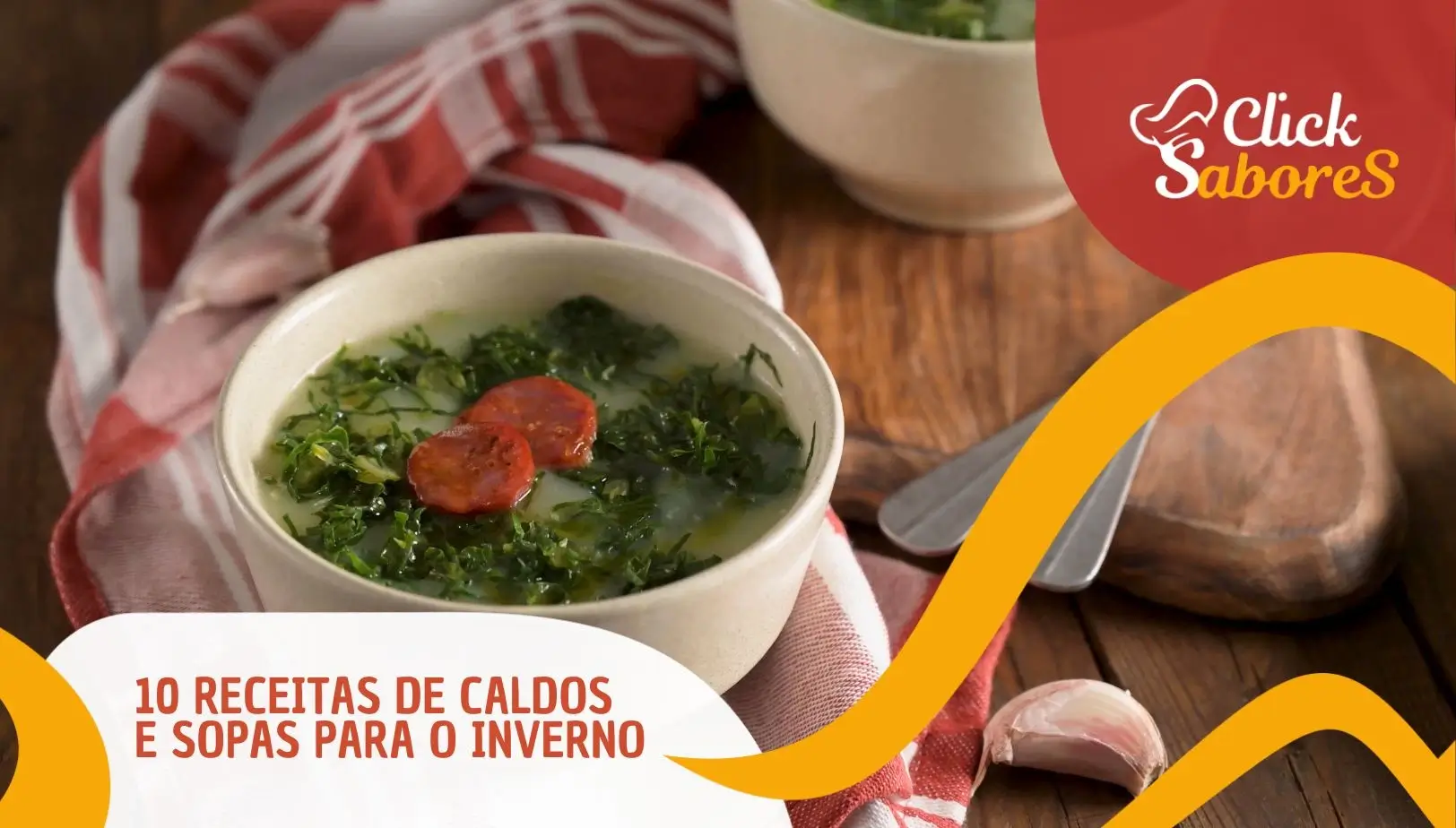 10 Receitas de Caldos e Sopas para o Inverno