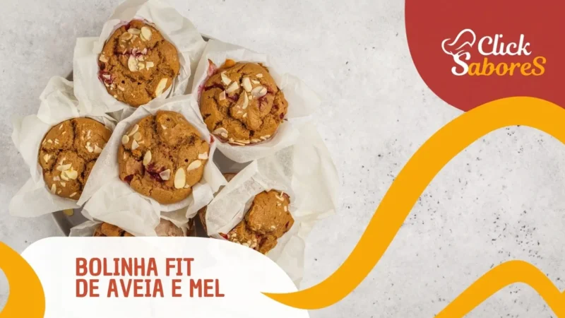 Bolinha Fit de Aveia e Mel