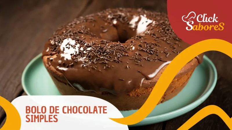 Bolo de Chocolate Simples