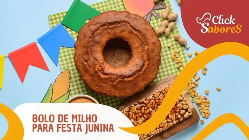 Bolo de Milho para Festa Junina