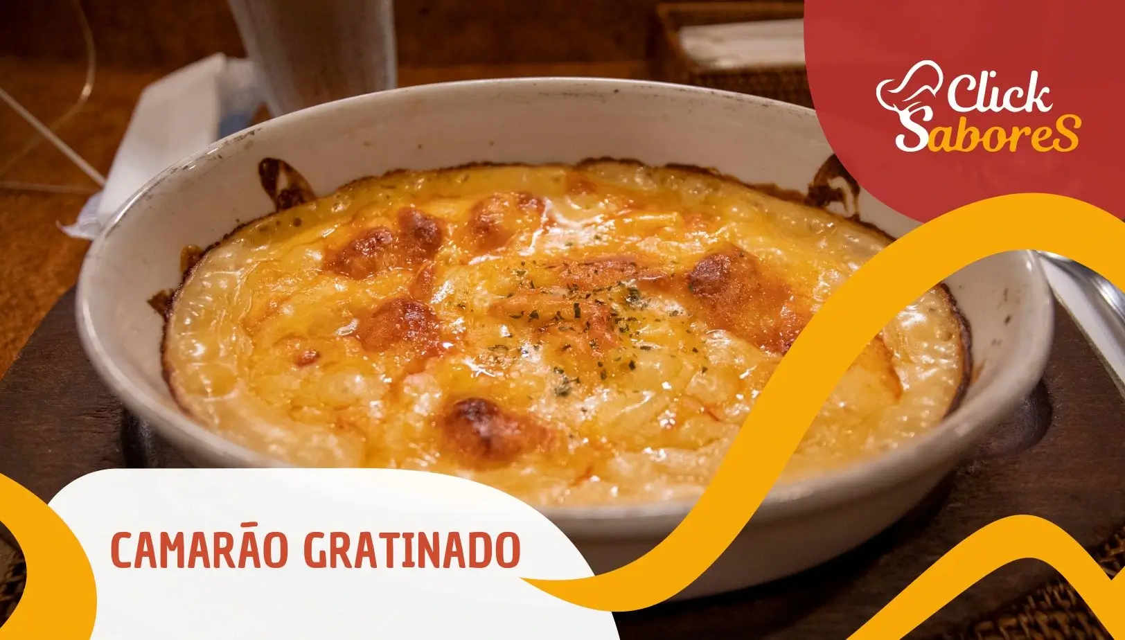 Camarão Gratinado