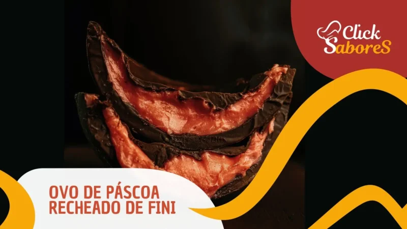 Ovo de Páscoa Recheado de Fini