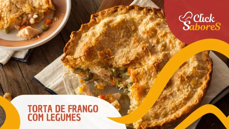 Torta de Frango com Legumes