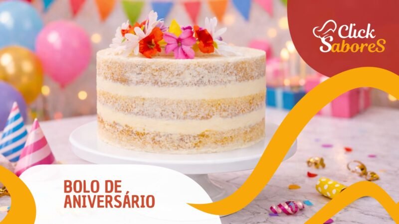 Bolo de Aniversário