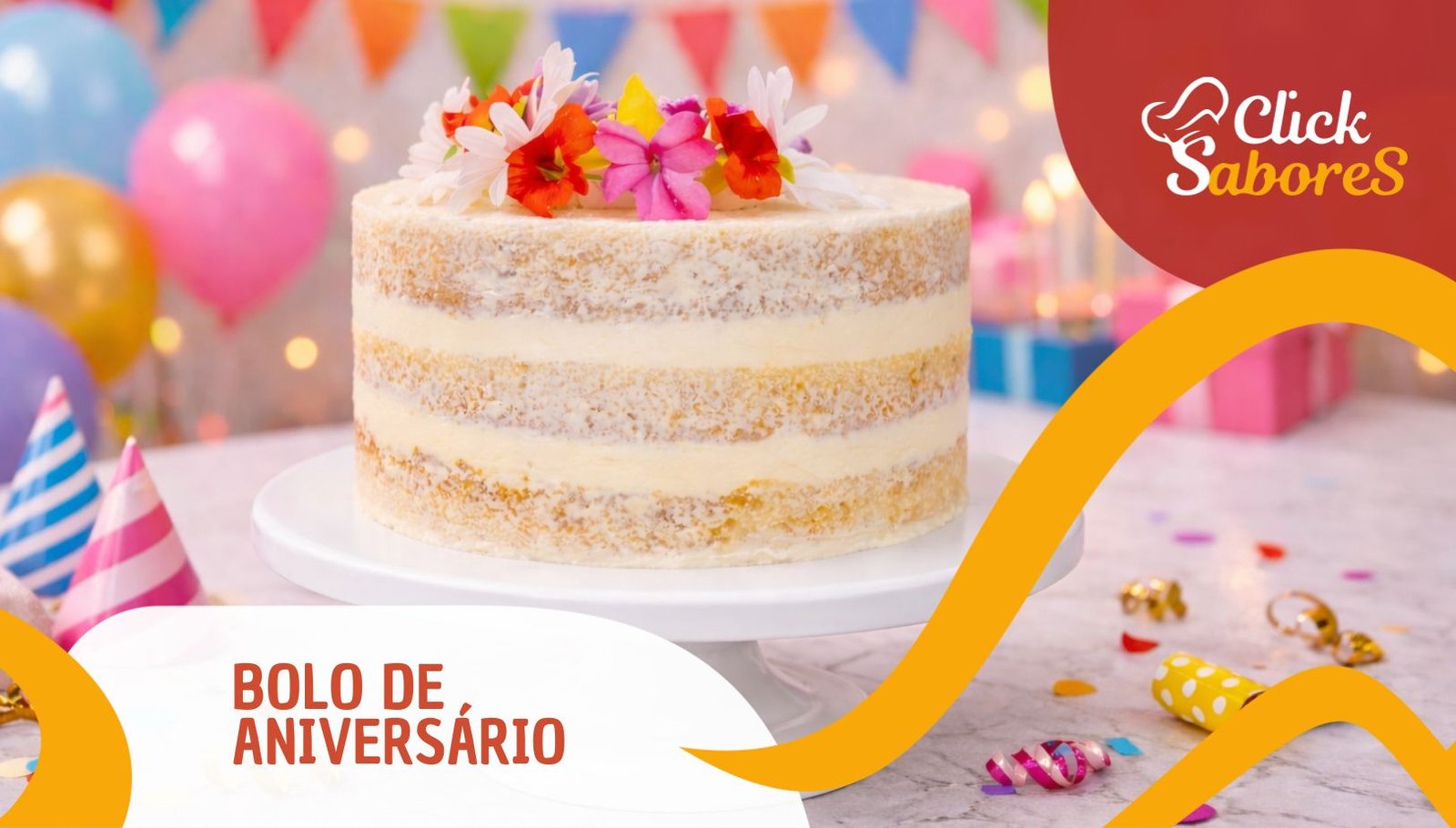 Bolo de Aniversário