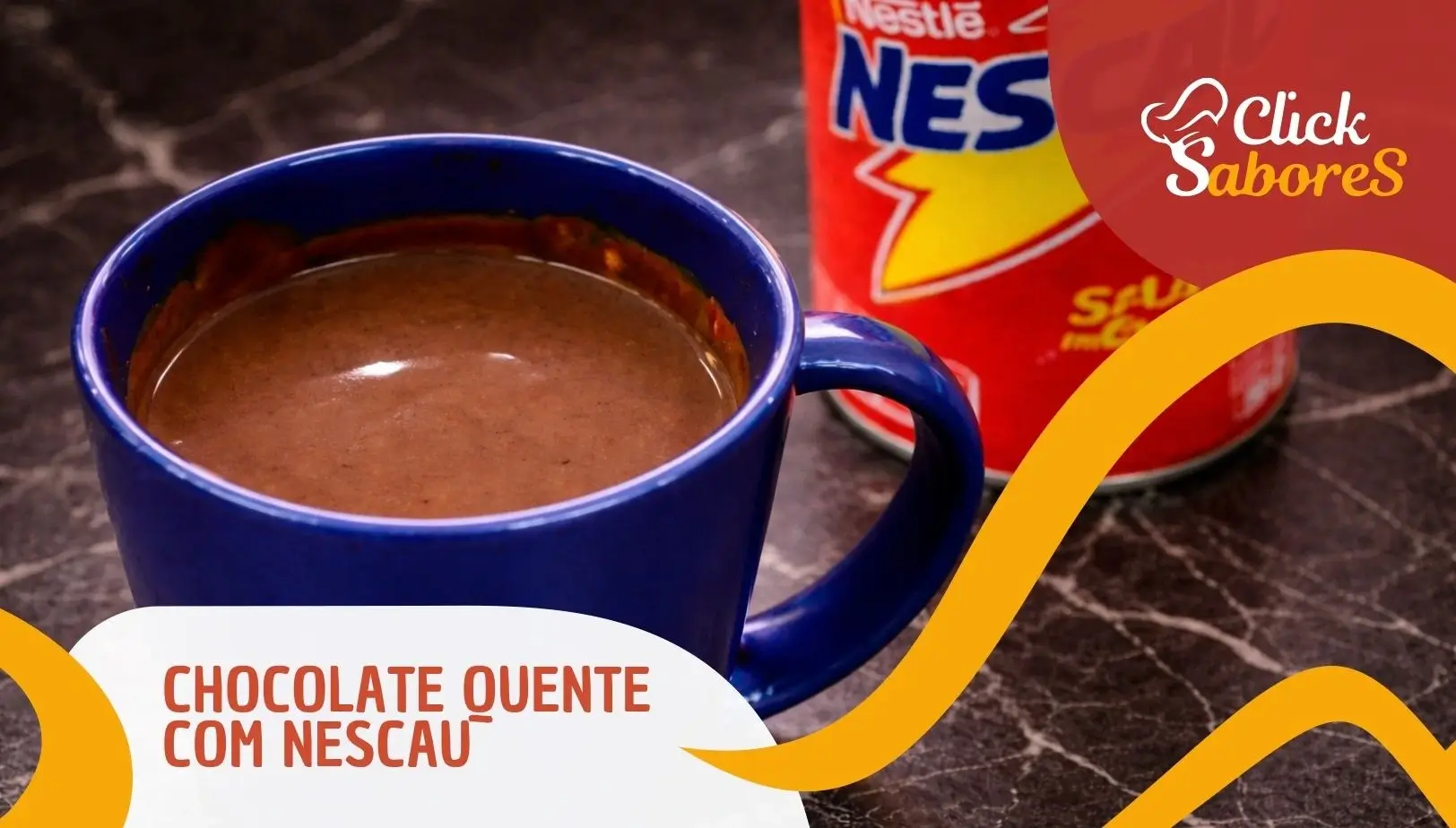 Chocolate Quente com Nescau