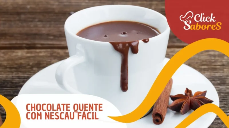 Chocolate Quente com Nescau Fácil