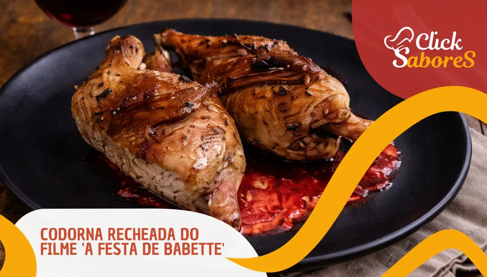 Codorna Recheada do Filme ‘A festa de Babette’