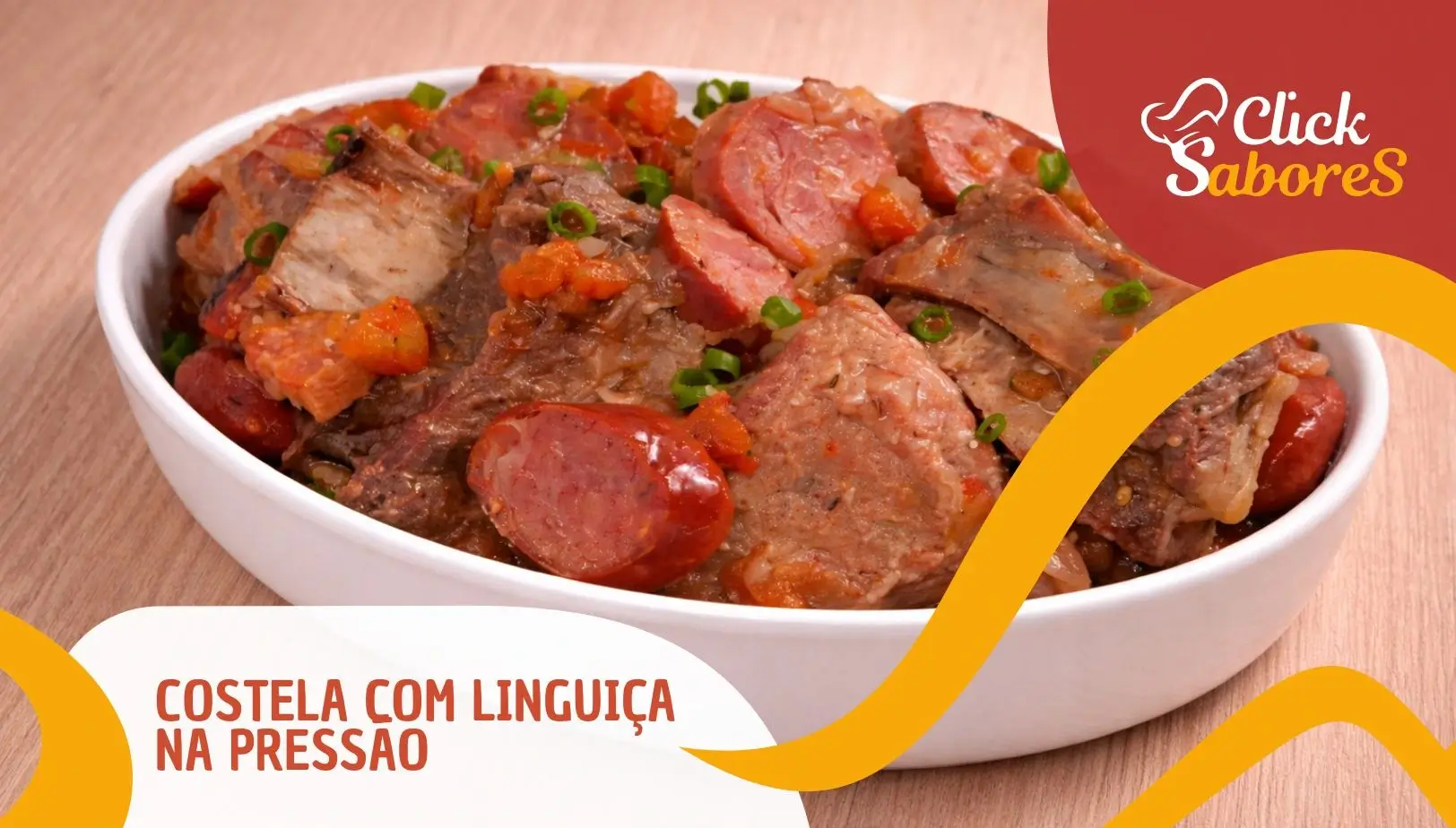 Costela com Linguiça na Pressão