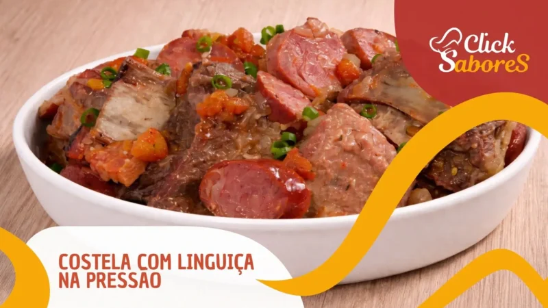 Costela com Linguiça na Pressão