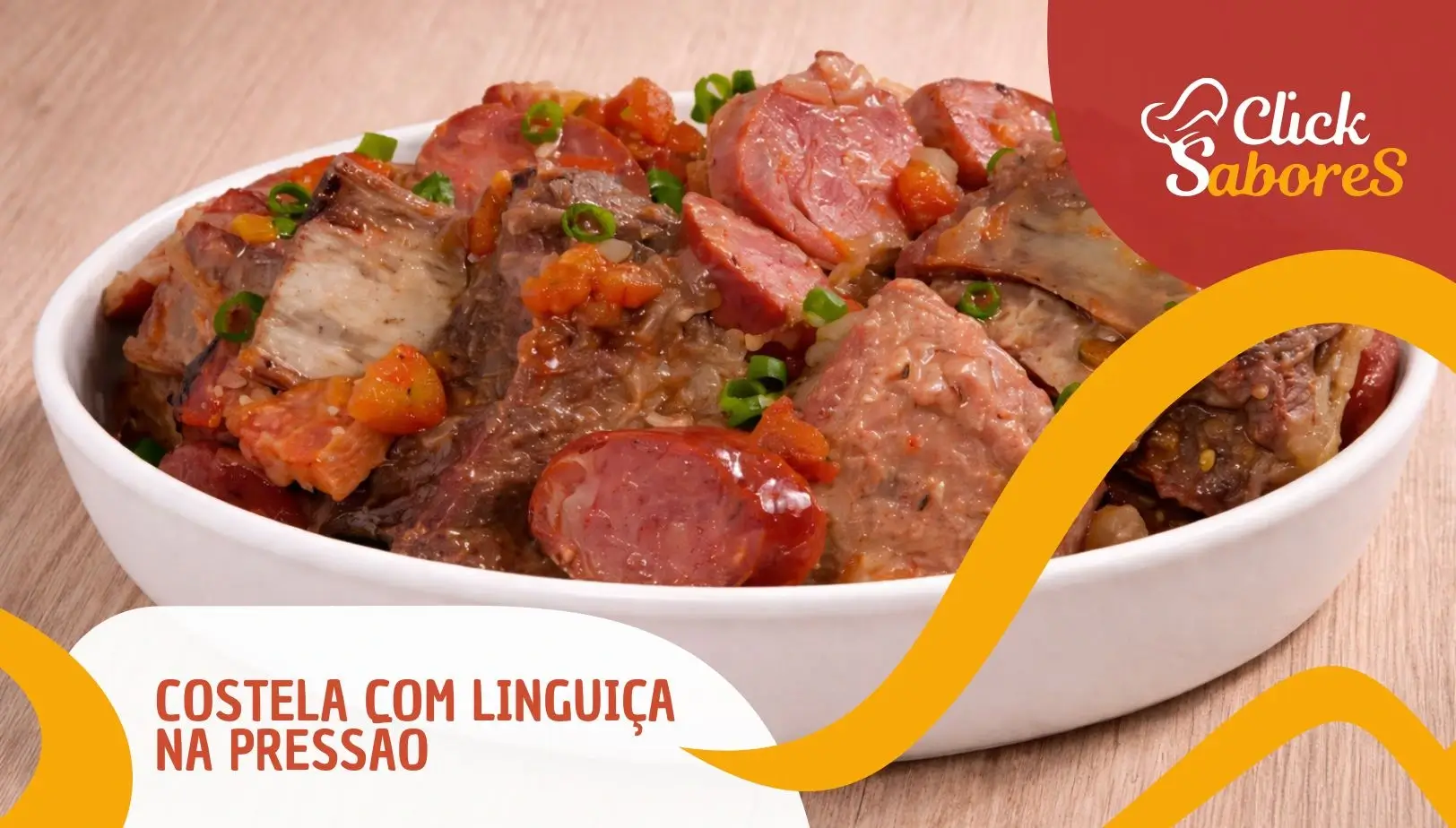 Costela com Linguiça na Pressão